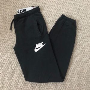 Black Nike sweats